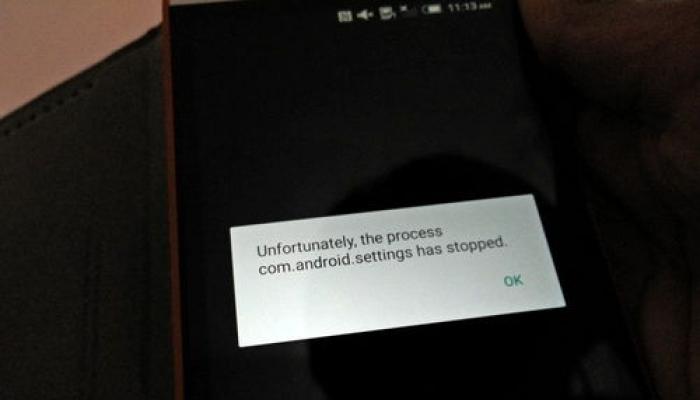В приложении Android произошла ошибка — Что делать?